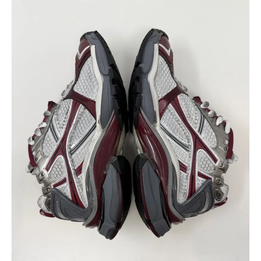 Balenciaga Runner Sneaker Burgandy Size 5 US 35 EU - Picture 4 of 10